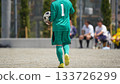 青少年足球比賽（守門員保護球門） 133726299