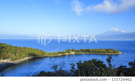 Mount Fuji seen across Suruga Bay 133726462