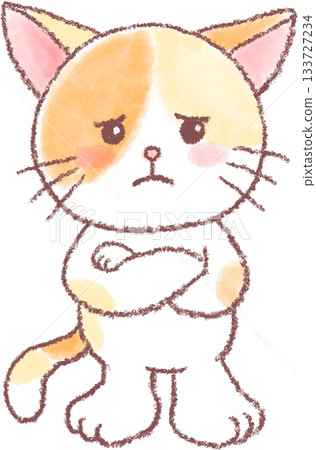 可愛的貓咪插畫_貓咪_憂慮的貓咪插畫_憂慮的貓咪插畫 可愛的貓咪插畫_貓咪_憂慮的貓咪插畫_憂慮的貓咪插畫 133727234