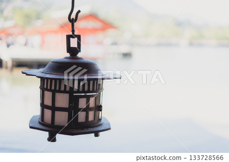 Landscape with lanterns 133728566