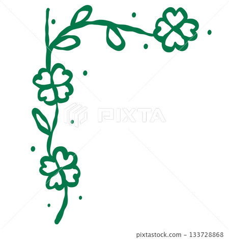 lucky clover corner border line art hand drawn green clover vine frame cute saint patrick day luck motif aesthetic outline clipart lucky clover corner border line art hand drawn green clover vine frame cute saint patrick day luck motif aesthetic outline clipart 133728868