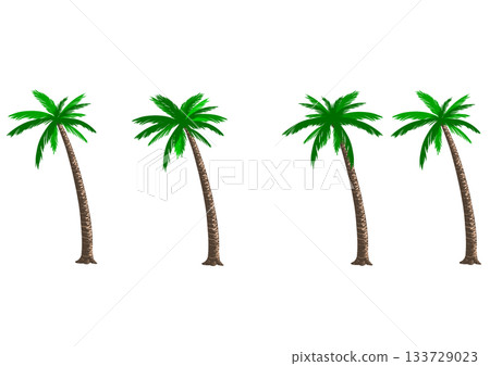 一組棕櫚樹 133729023