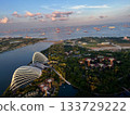 Sunset view from Marina Bay Sands 133729222