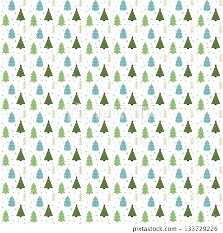 Xmas seamless background  133729226