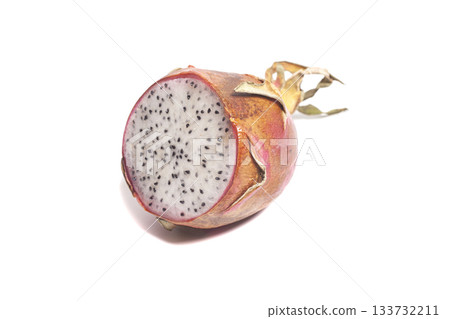 Half dragon fruit or pithaya Half dragon fruit or pithaya 133732211