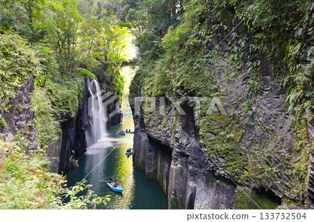 [宮崎縣] 高千穂峽“真名井瀑布” 133732504