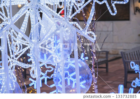 [Kobe Meriken Park] Beautiful scenery with Christmas illuminations 133732885
