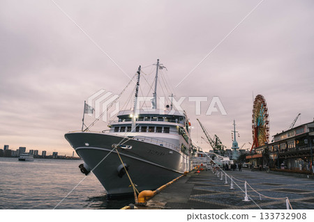 [Kobe Meriken Park] Beautiful scenery with Christmas illuminations 133732908