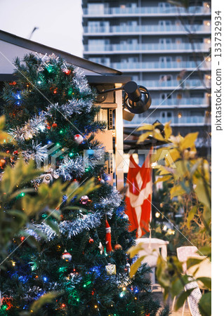 [Kobe Meriken Park] Beautiful scenery with Christmas illuminations 133732934