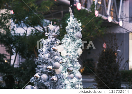 [Kobe Meriken Park] Beautiful scenery with Christmas illuminations 133732944