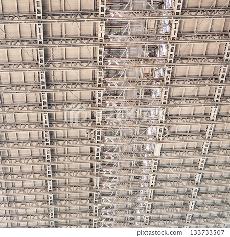 Building structure architecture. Building background. Structural building construction. Architectural detail. Background of architecture. Structure background. Architecture construction background 133733507