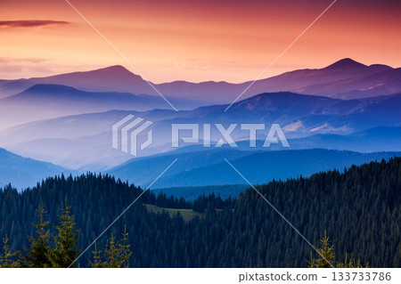 mountain landscape mountain landscape 133733786