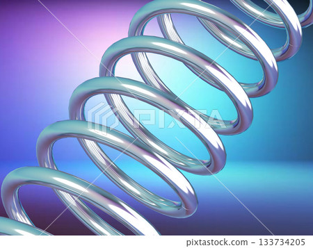 抽象螺旋彈簧 133734205