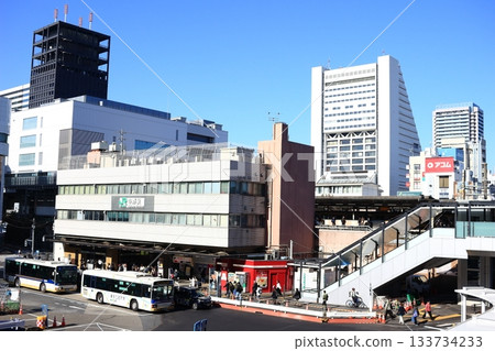 JR East "Nakano Station" station building 133734233