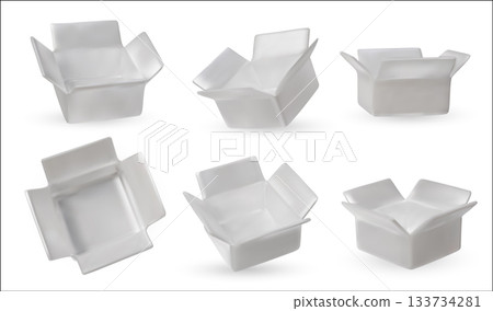 Shiny metallic white packaging boxes collection, versatile for Christmas, New Year, birthday gifts, branding concepts, and graphic design projects. Shiny metallic white packaging boxes collection, versatile for Christmas, New Year, birthday gifts, branding concepts, and graphic design projects. 133734281