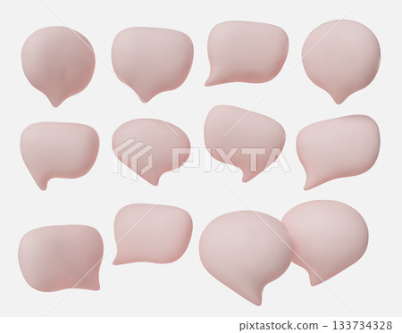 Collection of speech bubbles , representing online chatting, comments, conversations, and social network communication. Collection of speech bubbles , representing online chatting, comments, conversations, and social network communication. 133734328