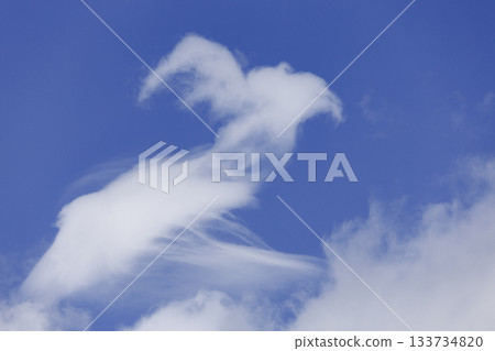 有趣的形狀的雲 有趣的形狀的雲 133734820