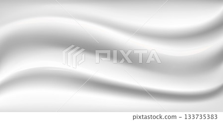 Fluids, cream. Cream drip. Realistic element for packaging design. Fluids, cream. Cream drip. Realistic element for packaging design. 133735383