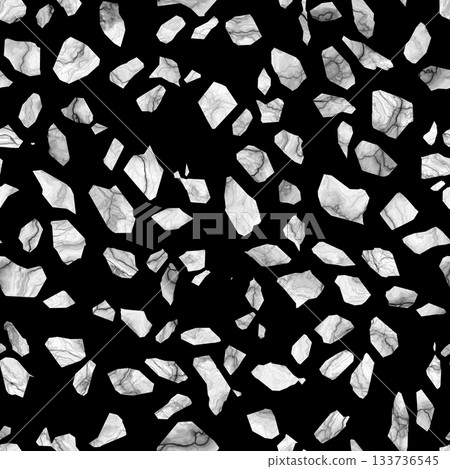 Abstract stone pattern allover watercolor texture. Grunge filter. 133736545
