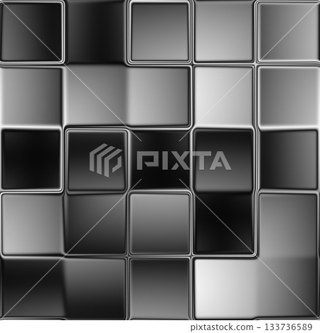 Pattern of glass block wall. Glass wall with abstract layer effect. Pattern of glass block wall. Glass wall with abstract layer effect. 133736589