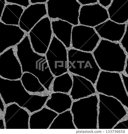 Texture of marble tiles. Marble floor with abstract layer effect. 133736658