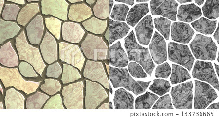 Texture of marble tiles. Marble floor via an alpha channel. Texture of marble tiles. Marble floor via an alpha channel. 133736665