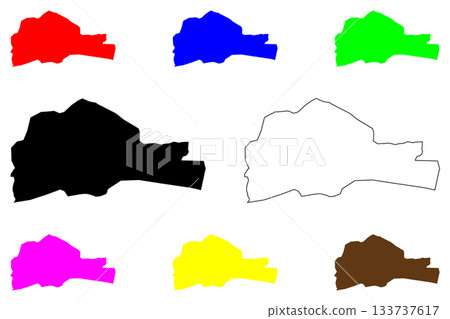 Nnewi city (Federal Republic of Nigeria, Anambra State) map vector illustration, scribble sketch Nnewi map Nnewi city (Federal Republic of Nigeria, Anambra State) map vector illustration, scribble sketch Nnewi map 133737617