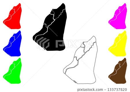 Charsadda city (Islamic Republic of Pakistan) map vector illustration, scribble sketch Charsadda map Charsadda city (Islamic Republic of Pakistan) map vector illustration, scribble sketch Charsadda map 133737820