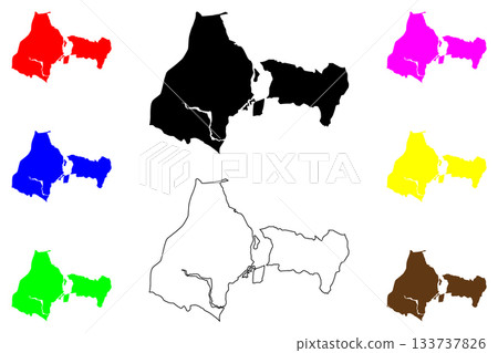 Kamber Ali Khan city (Islamic Republic of Pakistan) map vector illustration, scribble sketch Qamber Ali Khan map Kamber Ali Khan city (Islamic Republic of Pakistan) map vector illustration, scribble sketch Qamber Ali Khan map 133737826