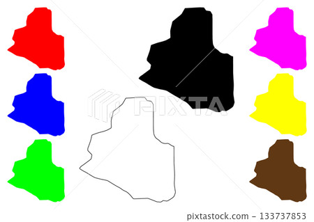Mansehra city (Islamic Republic of Pakistan) map vector illustration, scribble sketch Mansehra map Mansehra city (Islamic Republic of Pakistan) map vector illustration, scribble sketch Mansehra map 133737853