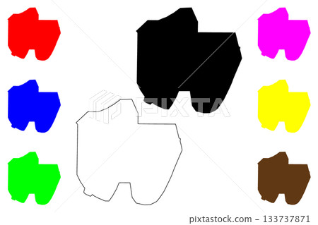 Nawabshah city (Islamic Republic of Pakistan) map vector illustration, scribble sketch Nawabshah map Nawabshah city (Islamic Republic of Pakistan) map vector illustration, scribble sketch Nawabshah map 133737871