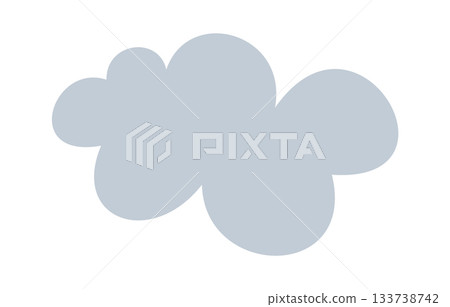 Cloud soft ethereal visual element 133738742