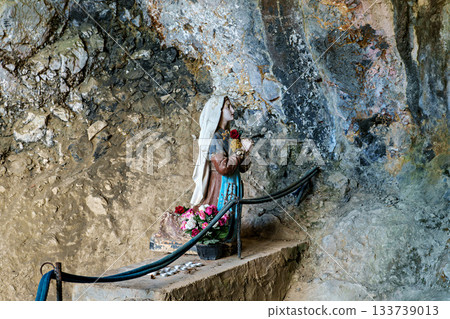 The hermitage of Saint-Antoine de Galamus at gorges of Galamus, The hermitage of Saint-Antoine de Galamus at gorges of Galamus, 133739013