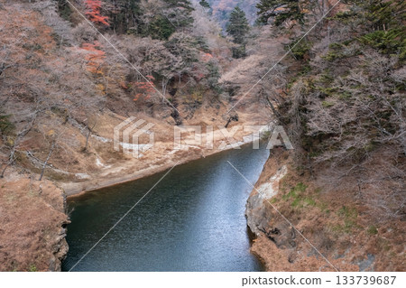 Scenery of the upper reaches of the Houki River in Tochigi Prefecture Scenery of the upper reaches of the Houki River in Tochigi Prefecture 133739687