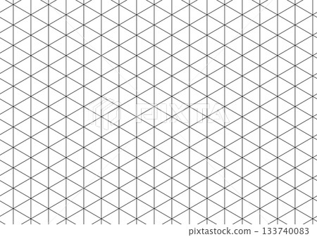 Isometric grid pattern Isometric grid pattern 133740083