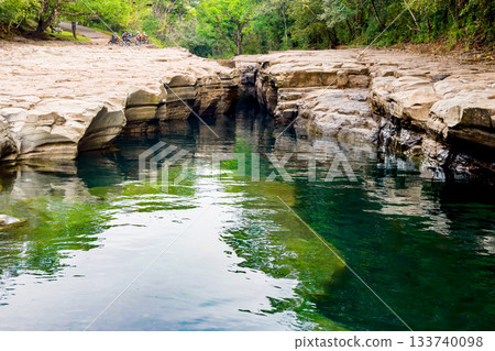 Los Cangilones - Mini Canyons in Panama near Boquete Los Cangilones - Mini Canyons in Panama near Boquete 133740098