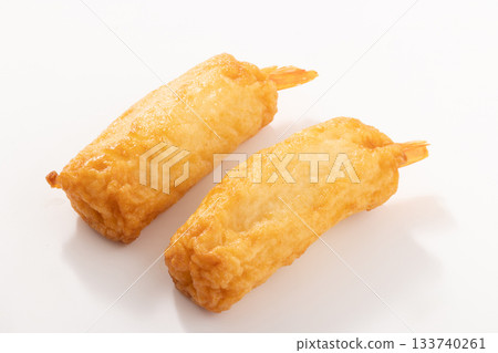 Shrimp rolls, Kamaboko (fish paste products) 133740261