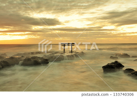 從茨城縣大洗磯崎神社眺望 133740306