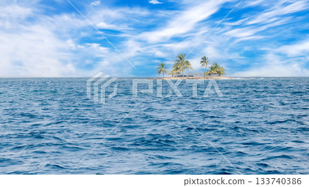 San Blas island at politically autonomous Guna territory in Panama. San Blas island at politically autonomous Guna territory in Panama. 133740386
