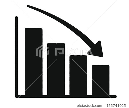 Rise and fall graph Rise and fall graph 133741025