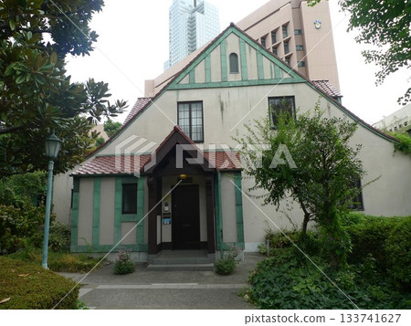 位於築地的特雷斯勒紀念館散發著明治時代的文化氣息。 133741627