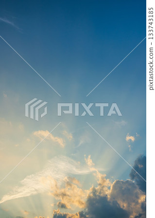 秋日的天空：黃昏時的天空與雲 51 133743185