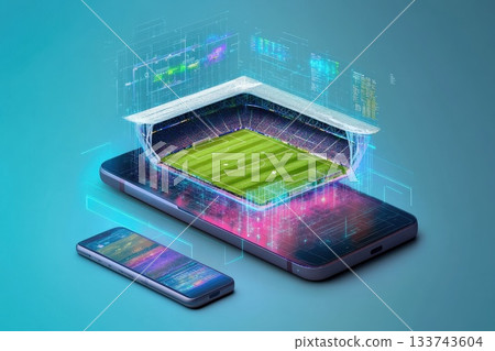 Digital Transformation of Sports Experience with Virtual Stadium Digital Transformation of Sports Experience with Virtual Stadium 133743604