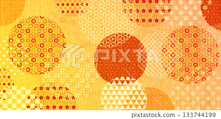 梅花日式圖案背景 133744199