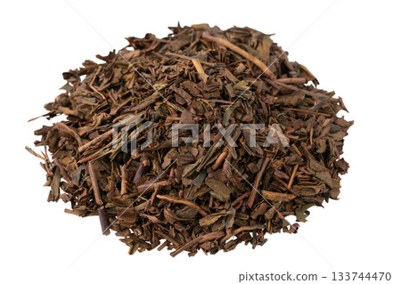透明背景上的焙茶茶葉(png) 透明背景上的焙茶茶葉(png) 133744470
