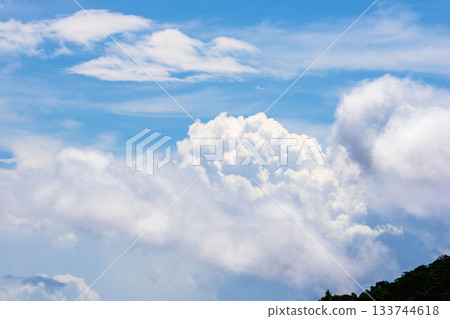 秋天的天空:平靜的藍天與白雲 29 秋天的天空:平靜的藍天與白雲 29 133744618
