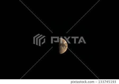 Half Moon in the Summer Night Sky 13 Half Moon in the Summer Night Sky 13 133745193