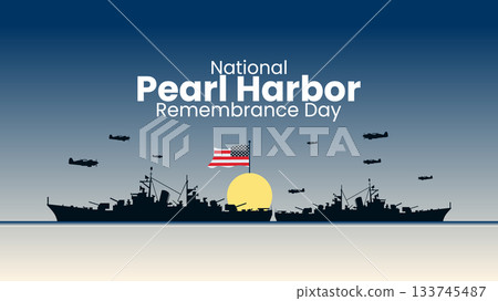 National Pearl Harbor Remembrance Day Tribute Poster 133745487