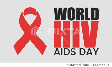 World HIV, AIDS Day Awareness and Support Poster 133745491