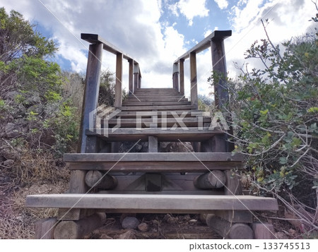 weathered stairs scene, old staircase under cloudy sky, ancient stairs leading up to cloudy horizon weathered stairs scene, old staircase under cloudy sky, ancient stairs leading up to cloudy horizon 133745513